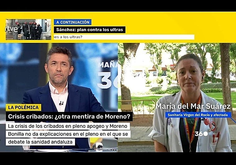 TVE entrevista como «médica» a una cocinera para criticar a Juanma Moreno por los cribados de cáncer